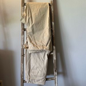 Boot cut Khaki Pants